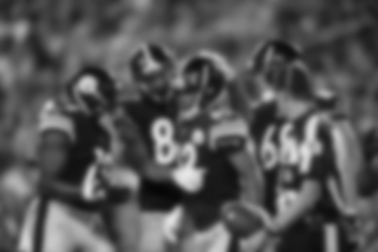 James Washington, Xavier Grimble, and Damoun Patterson