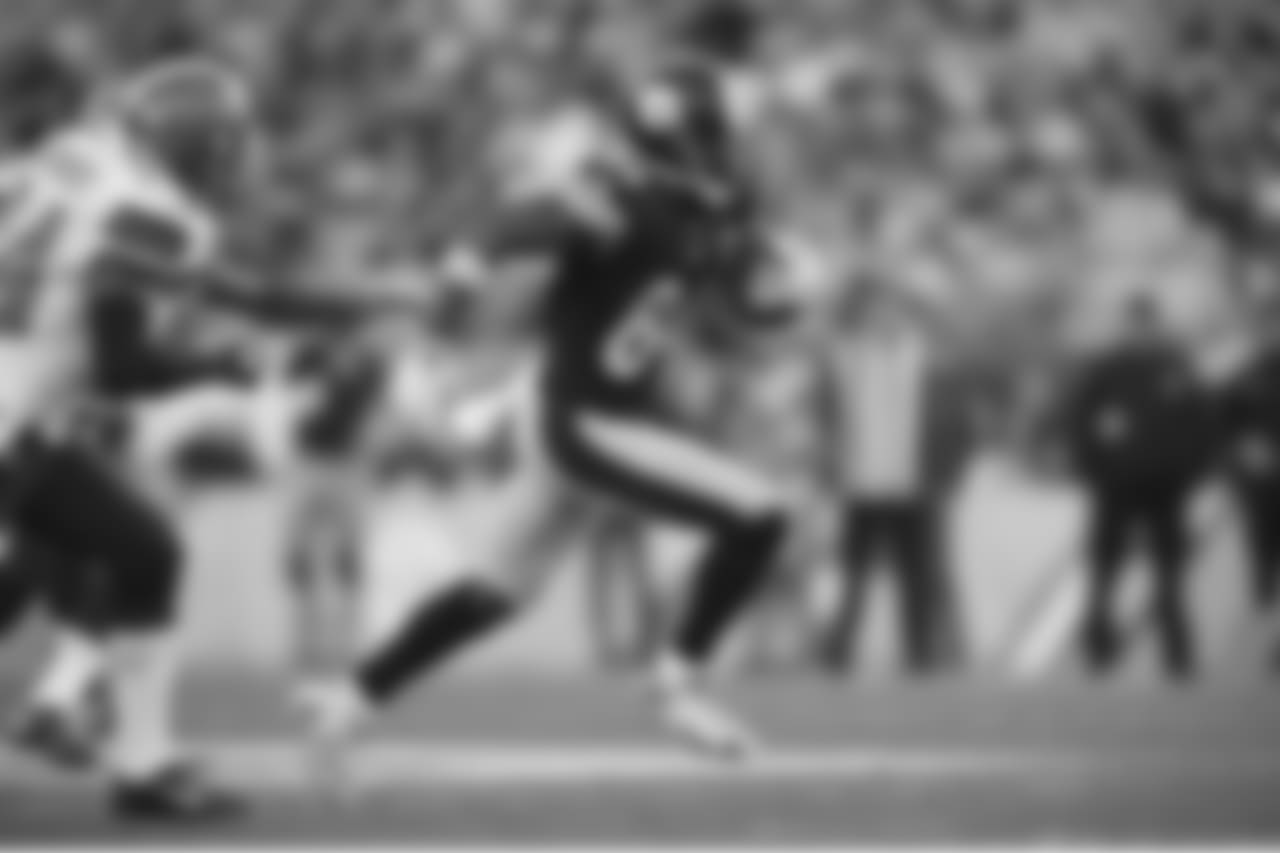 2. Antonio Brown (10-Present) - 632 career receptions.