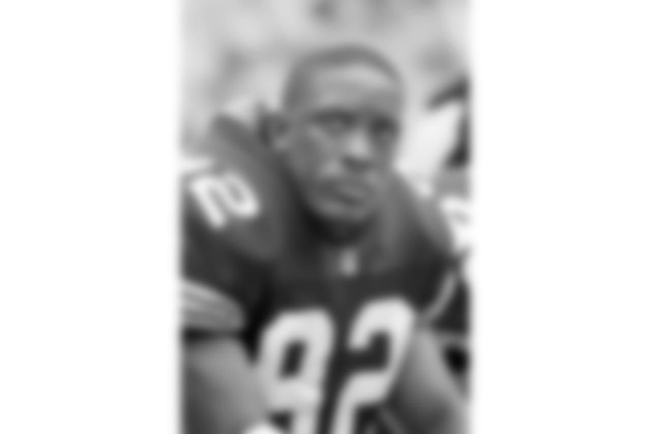 2. Jason Gildon (94-03) - 77 career QB sacks.