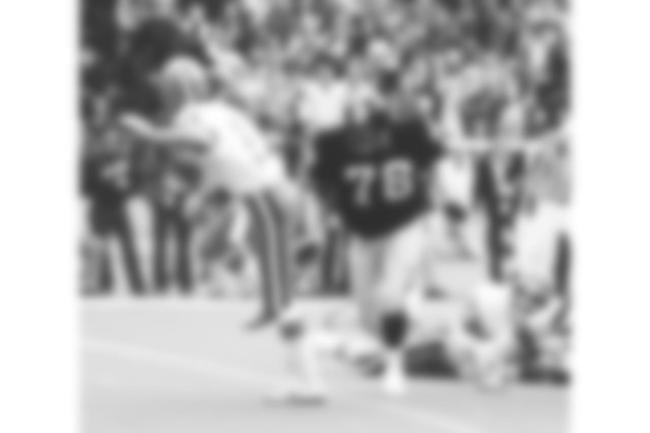 9. Dwight White (71-80) - 46 career QB sacks.