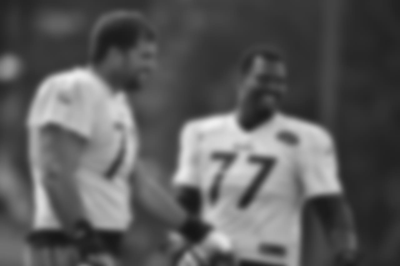 Marcus Gilbert and Alejandro Villanueva