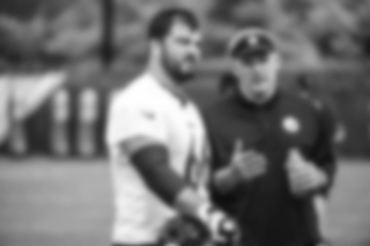 David DeCastro and Mike Munchak