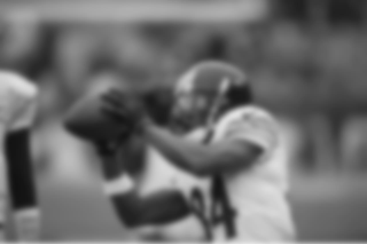 2. Antonio Brown (10-Present) - 632 career receptions.