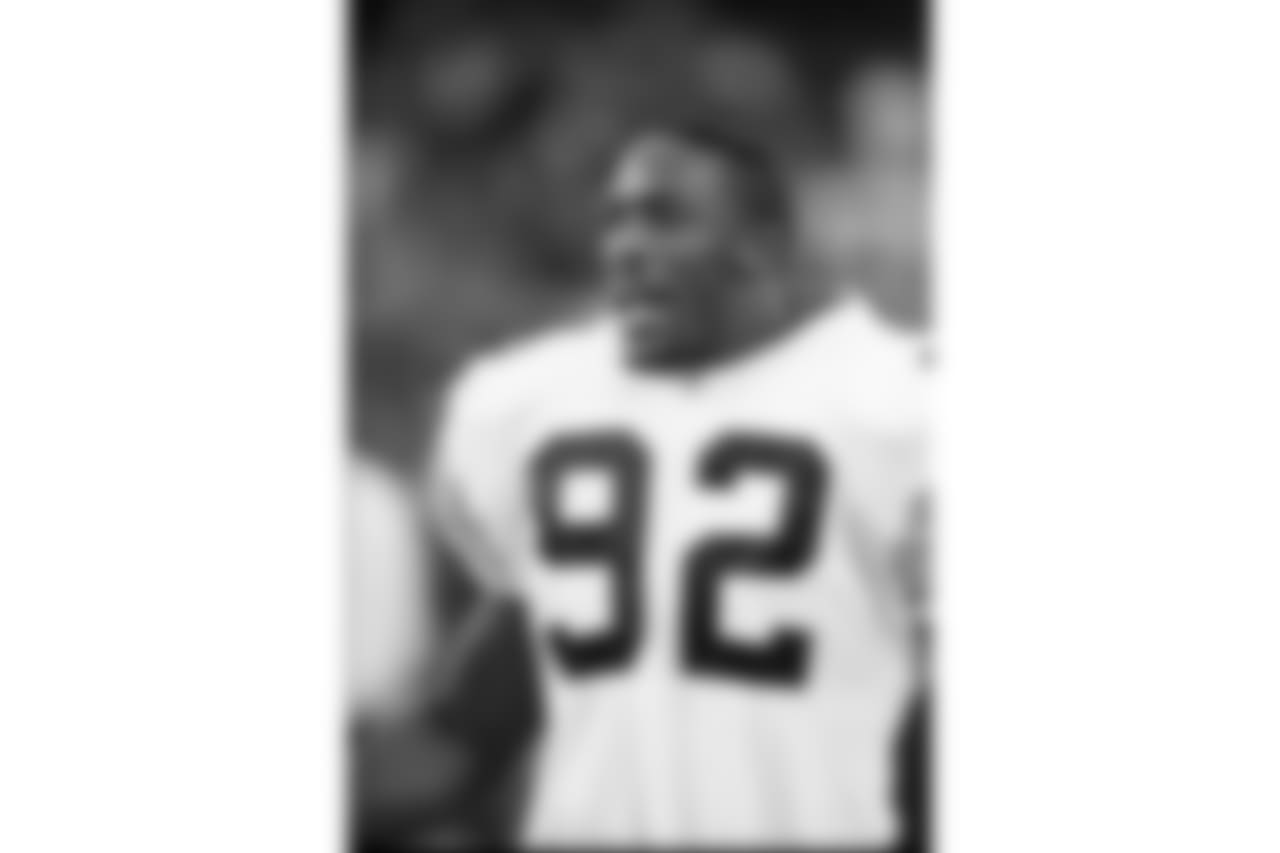 2. Jason Gildon (94-03) - 77 career QB sacks.