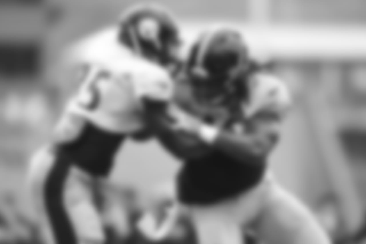 Xavier Grimble and Bud Dupree