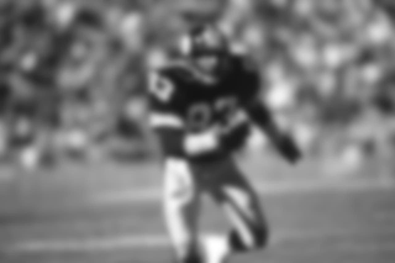 5. Louis Lipps (84-91) - 358 career receptions.