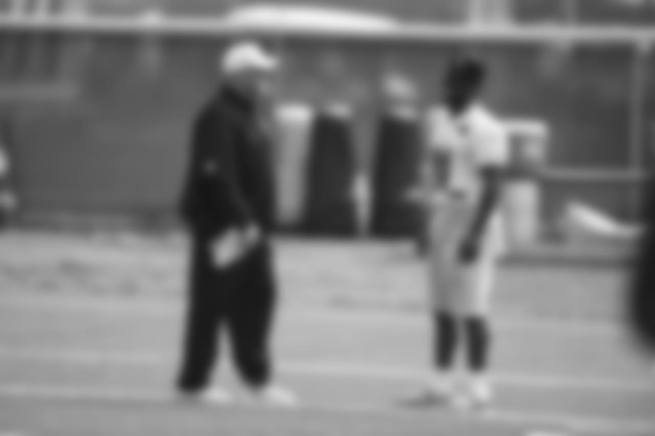 Randy Fichtner and Antonio Brown