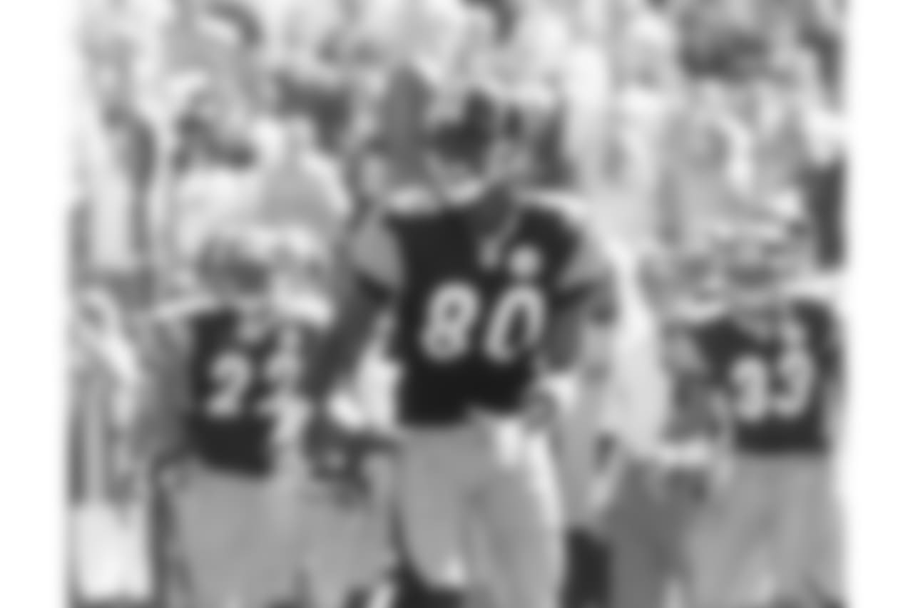 9. Plaxico Burress (00-04, 12-13) - 264 career receptions.
