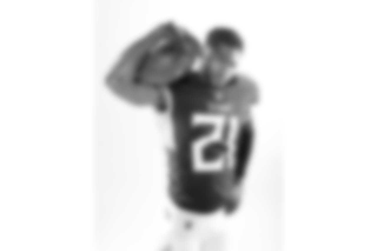 Tennessee Titans cornerback Malcom Butler poses June 11, 2018, in Nashville, Tenn. (AP Photo/Mark Humphrey)