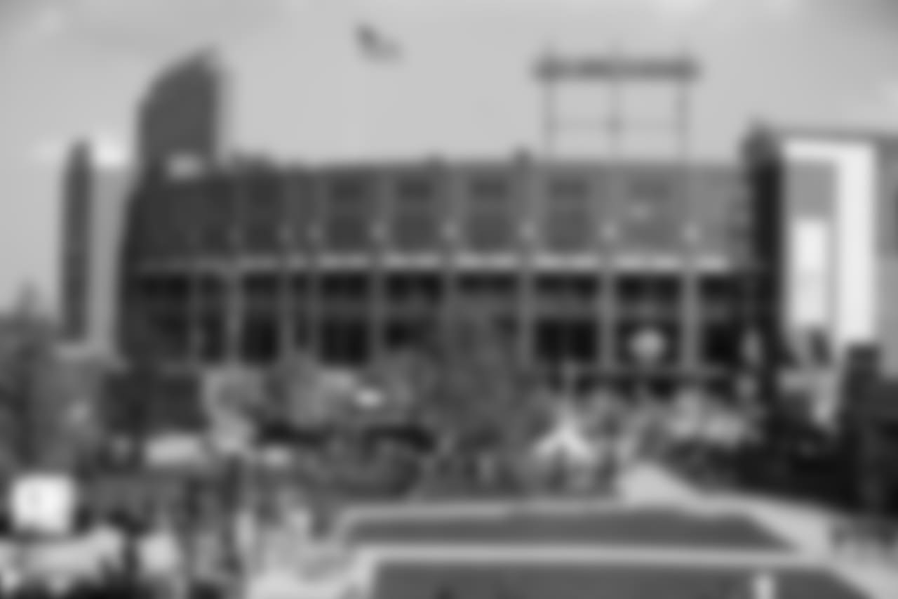Lambeau Field is seen before a preseason NFL football game between the Green Bay Packers and the Tennessee Titans Thursday, Aug. 9, 2018, in Green Bay, Wis. (AP Photo/Mike Roemer)