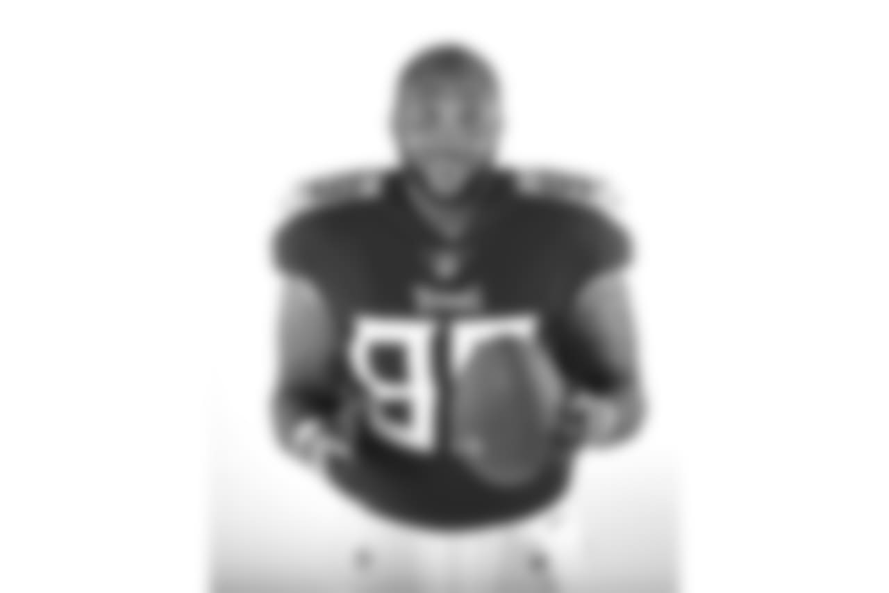 Tennessee Titans defensive end Jurrell Casey poses June 11, 2018, in Nashville, Tenn. (AP Photo/Mark Humphrey)