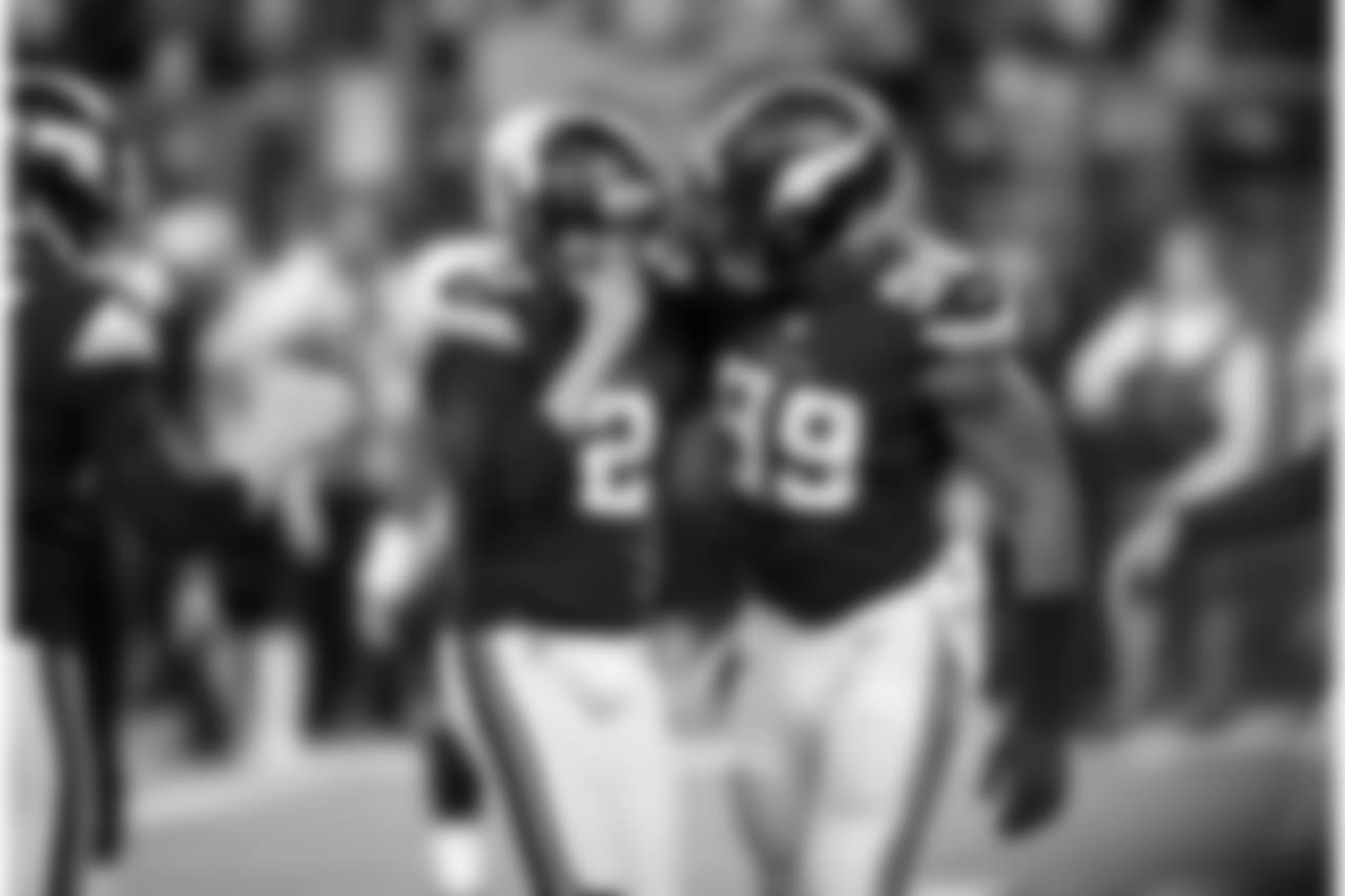 An image from the Jan. 14, 2018 divisional playoff game against the New Orleans Saints. The Vikings won 29-24.
