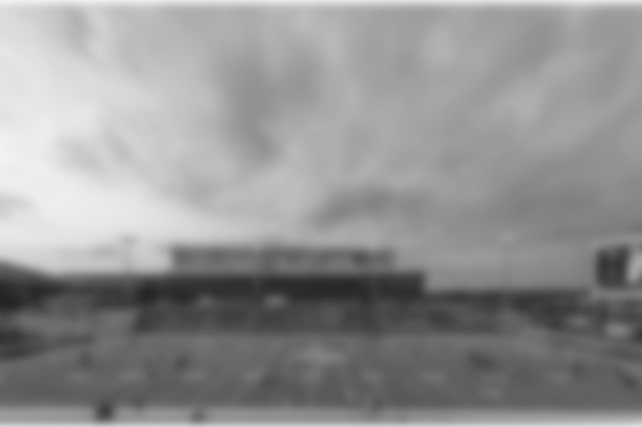An image from the August 4, 2018 training camp night practice at TCO Stadium in Eagan, MN.