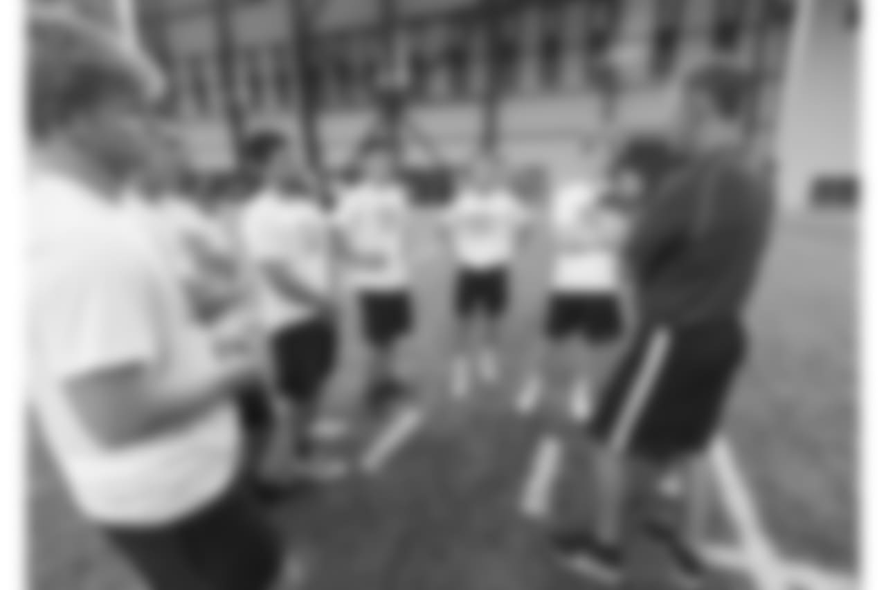 An image from July 14, 2018 of the Gatorade Prep Elite camp held at Twin Cities Orthopedics Performance Center.