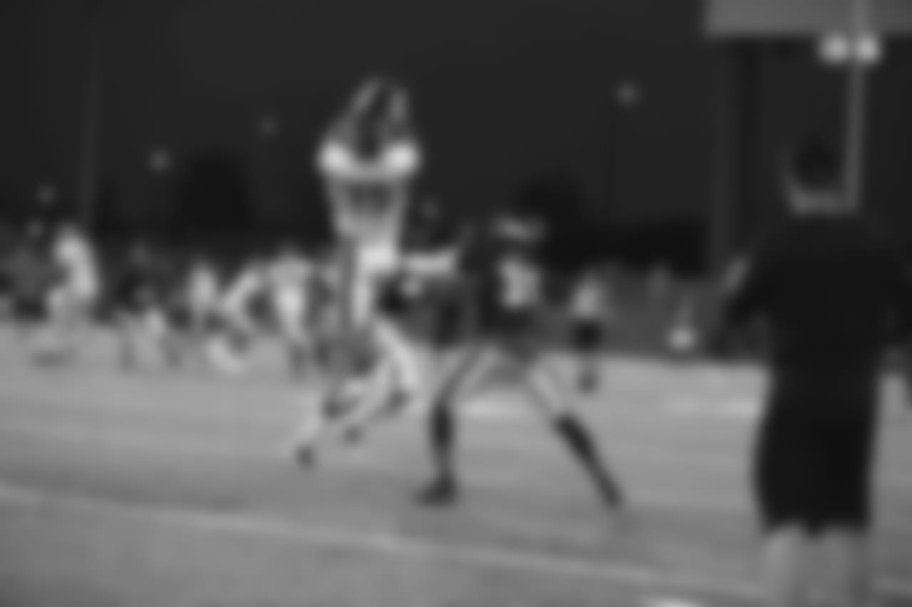 An image from the August 4, 2018 training camp night practice at TCO Stadium in Eagan, MN.
