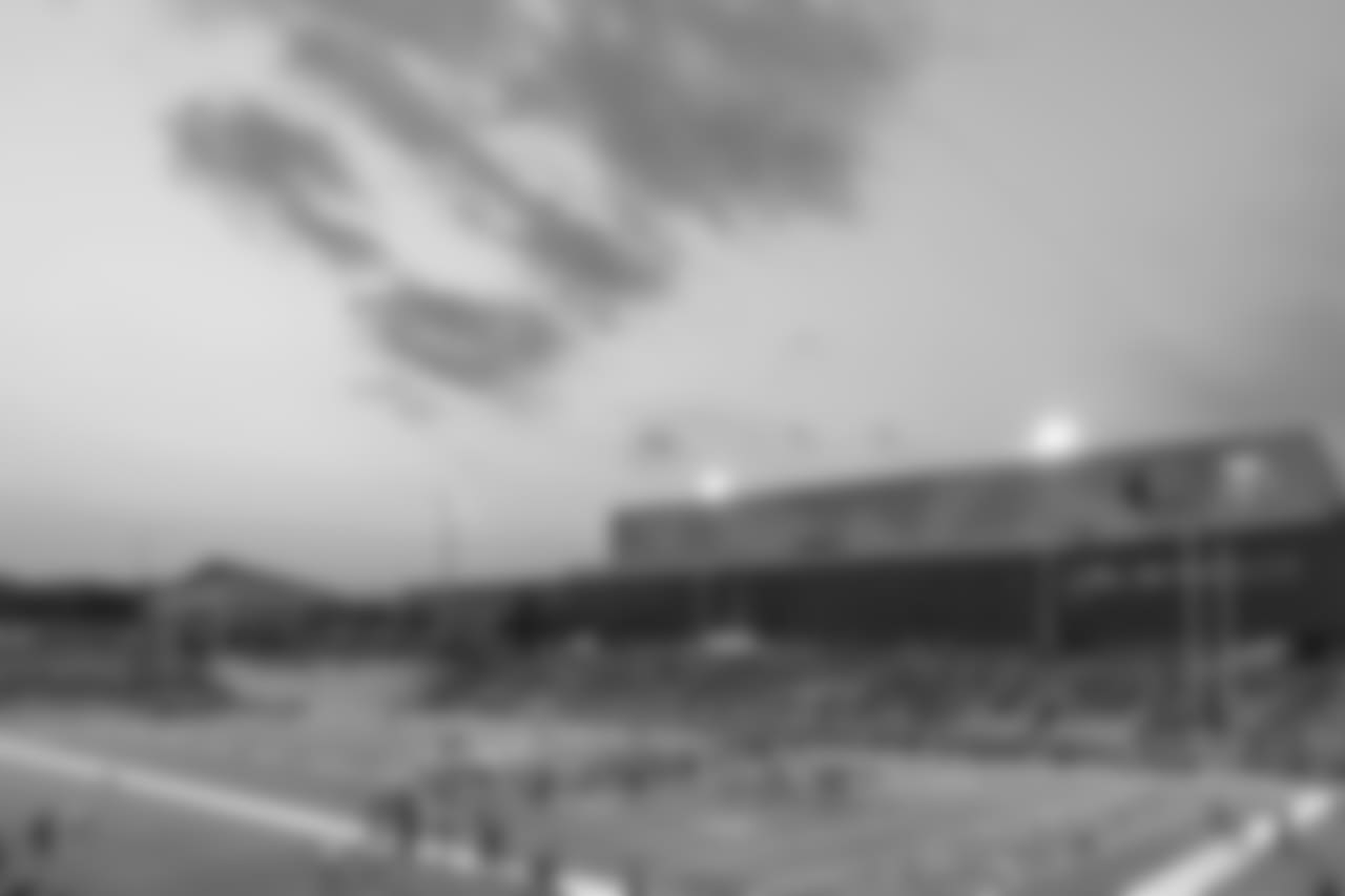 An image from the August 4, 2018 training camp night practice at TCO Stadium in Eagan, MN.