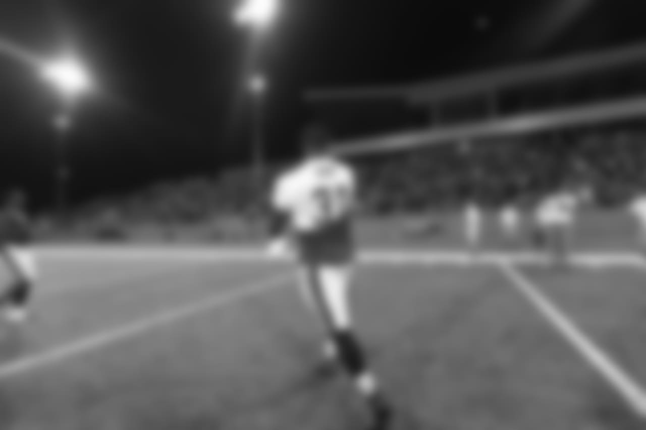 An image from the August 4, 2018 training camp night practice at TCO Stadium in Eagan, MN.