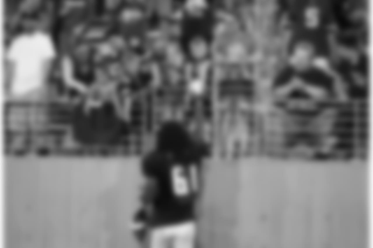 An image from the August 4, 2018 training camp night practice at TCO Stadium in Eagan, MN.
