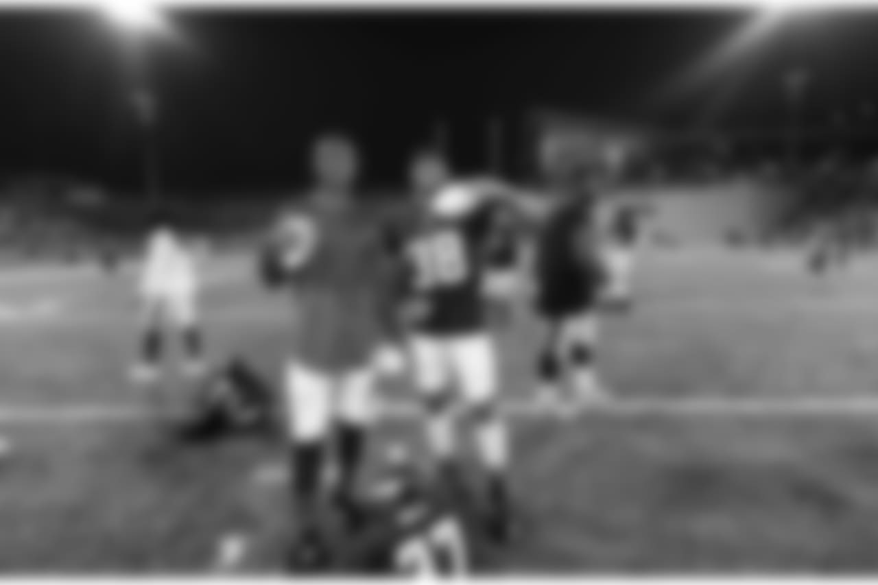 An image from the August 4, 2018 training camp night practice at TCO Stadium in Eagan, MN.