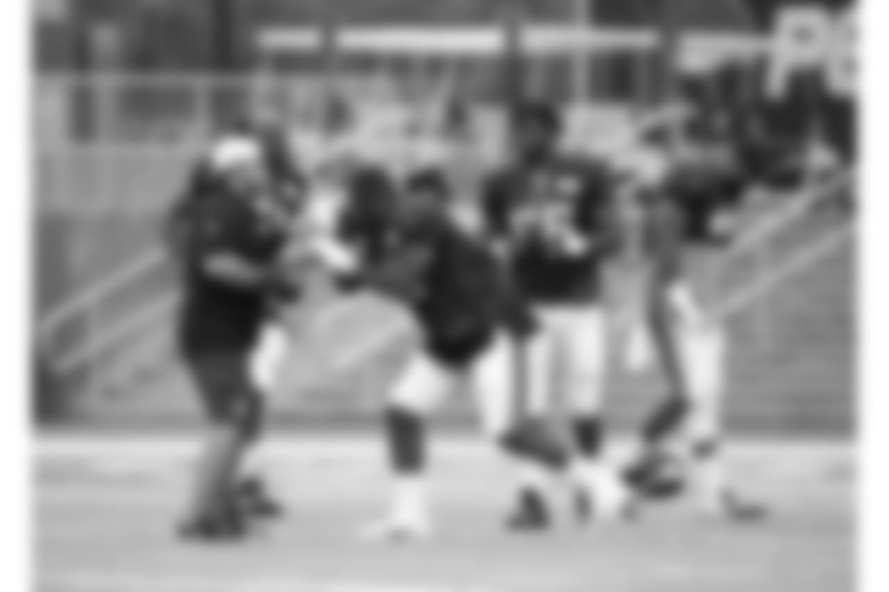 An image from the August 4, 2018 training camp night practice at TCO Stadium in Eagan, MN.