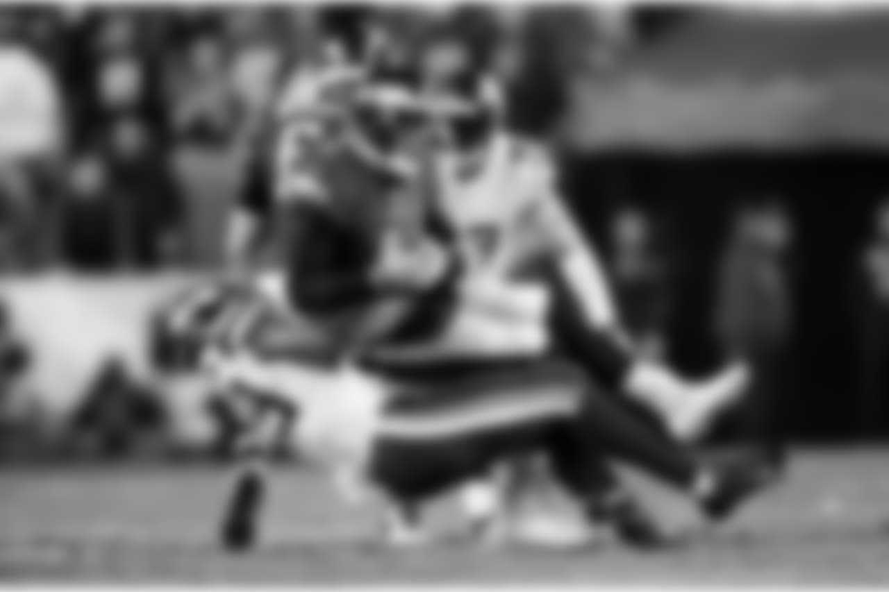 An image from the Jan. 21, 2018 NFC Championship playoff away game against the Philadelphia Eagles. The Vikings lost 7-38.