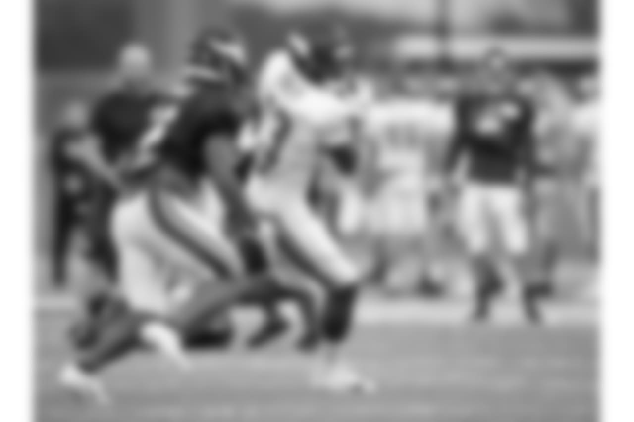 An image from the August 4, 2018 training camp night practice at TCO Stadium in Eagan, MN.