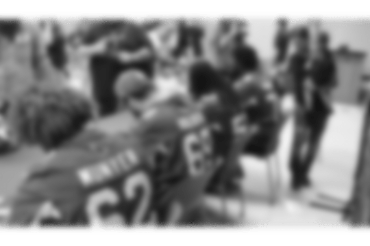 The Cardinals meet the fans