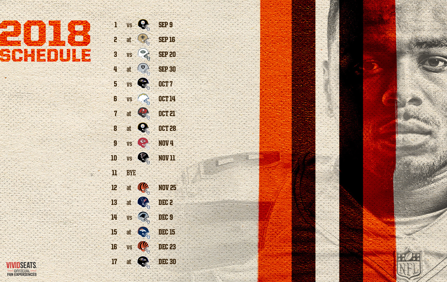 Browns Schedule Downloads | Cleveland Browns - clevelandbrowns.com