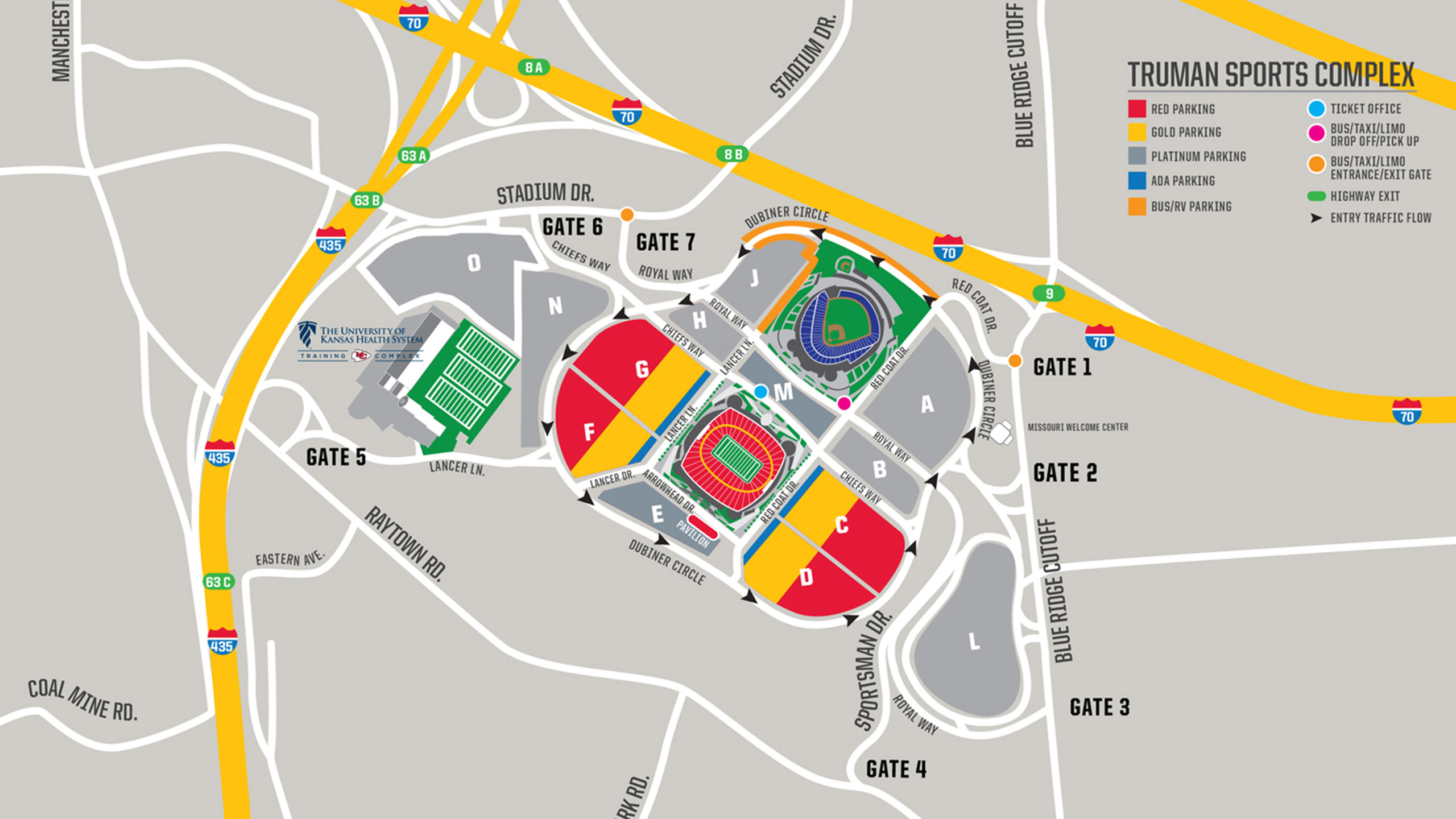 Chiefs Parking & Tailgating - Taligating Information | Kansas City ...