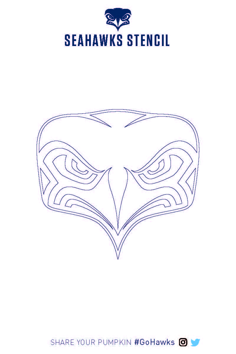 Seahawks Pumpkin Carving Patterns | Seattle Seahawks – Seahawks.com