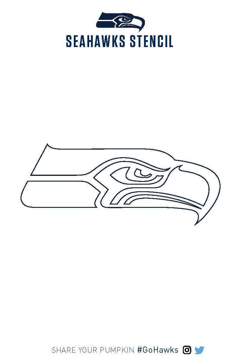 Seattle Seahawks Pumpkin Carving Kit