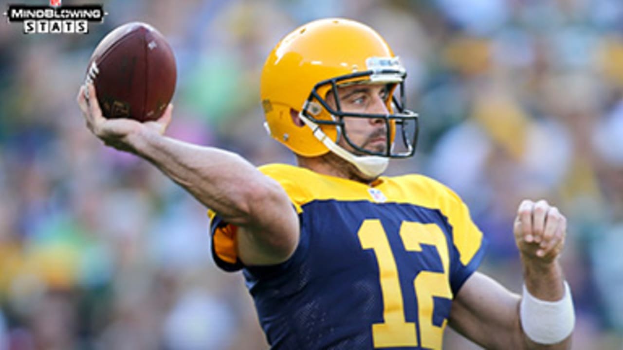 Mind-blowing stats: Aaron Rodgers