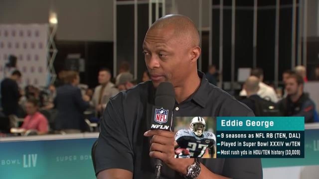 Eddie George on Derrick Henry: 'He's been the best back in the league'
