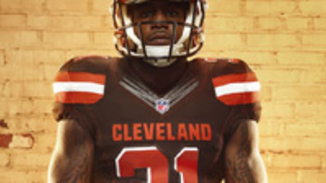 The Cleveland Browns unveil their new uniforms