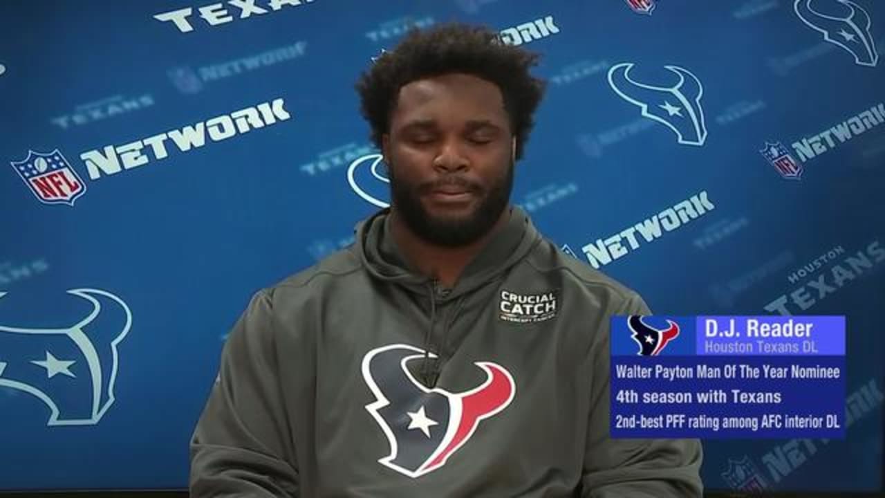 Walter Payton Man of the Year nominee D.J. Reader explains what