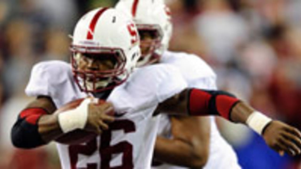 Barry Sanders' son shows off familiar moves for Stanford