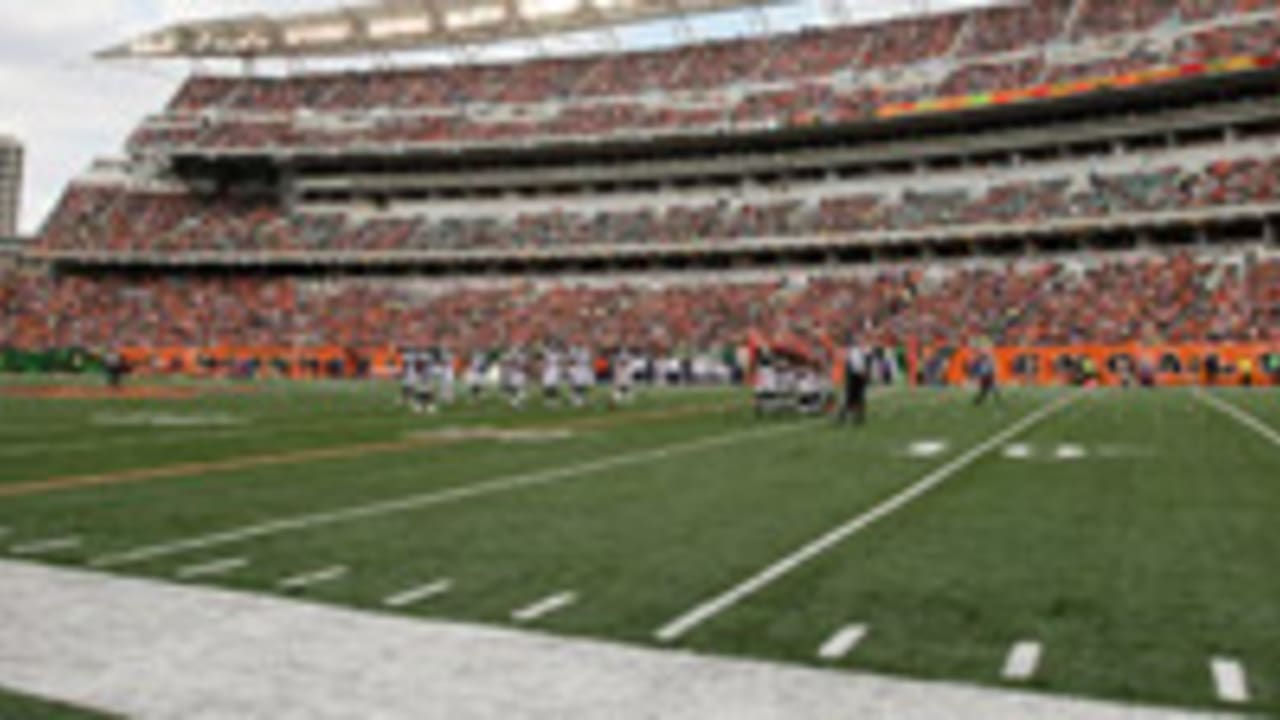 Cincinnati Bengals stadium seating chart, attendance numbers