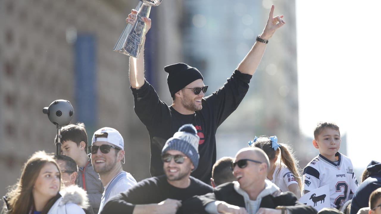 Patriots Super Bowl Parade: Part Six - Suffolk University