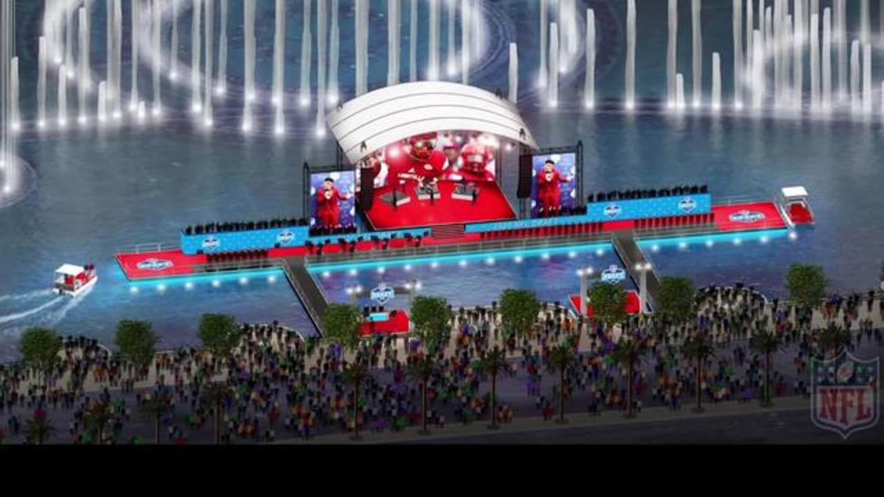 First look NFL Draft renderings in Las Vegas