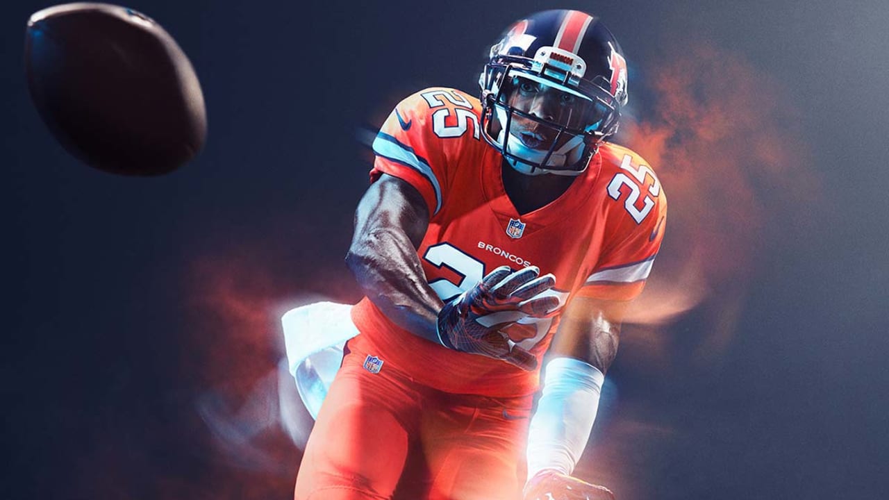 Denver Broncos: Team to wear Color Rush uniforms vs. Eagles in Week 10