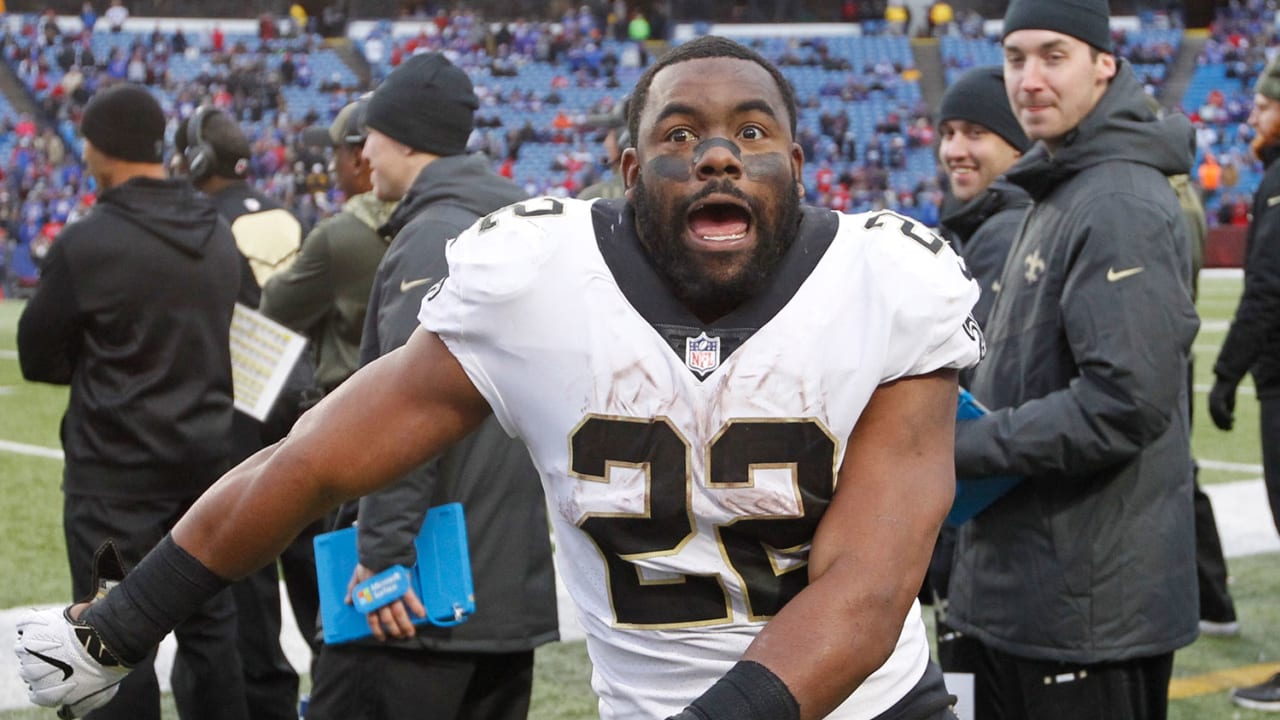 October 15, 2017 - New Orleans Saints running back Mark Ingram (22