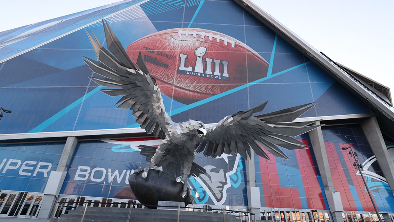 CBS Sports Network Super Bowl LIII Broadcast Set Design Gallery