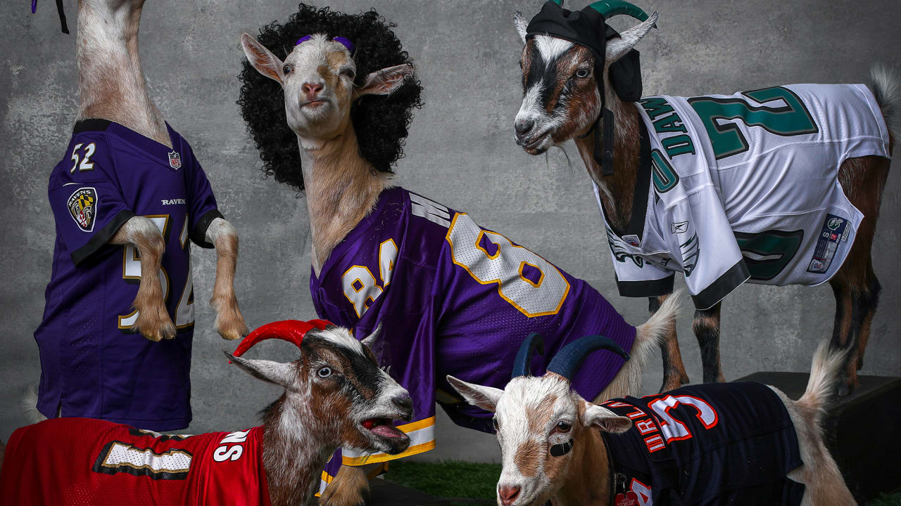 Pro Football Hall of Famers as goats