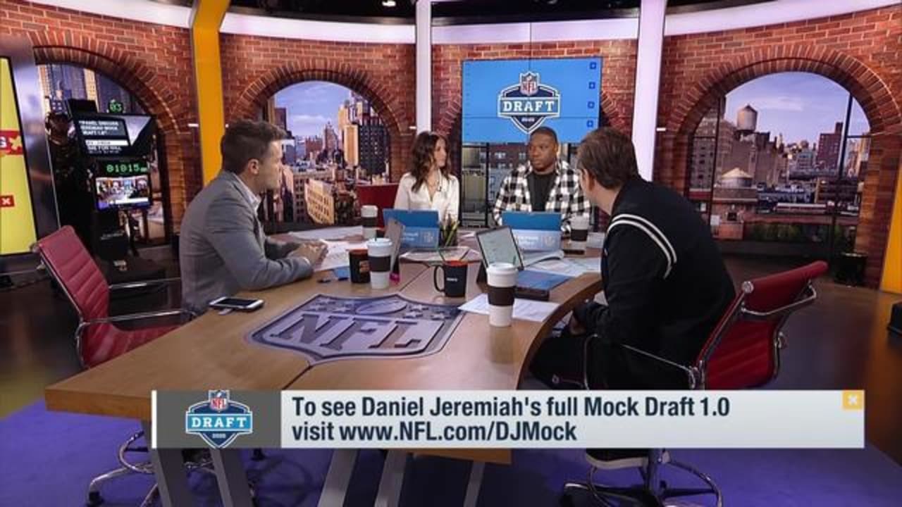 Peter Schrager on Daniel Jeremiah's mock draft Tua at No. 5 is