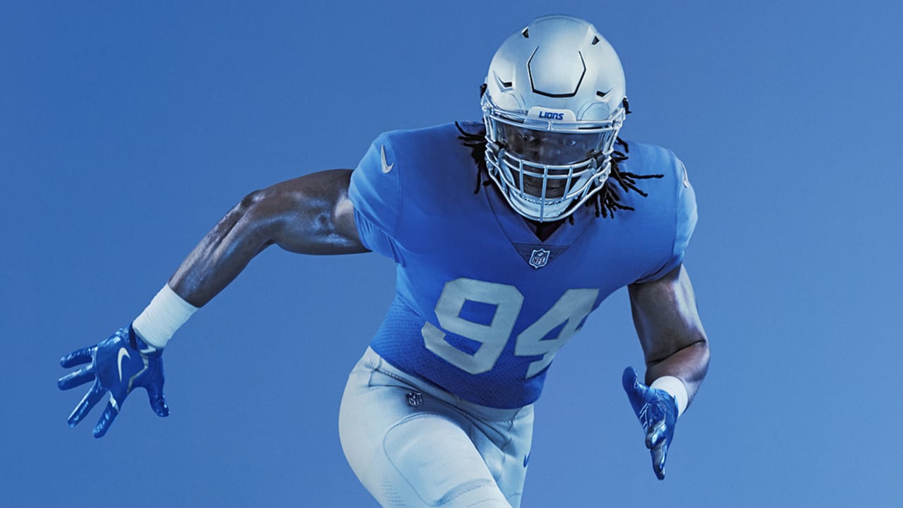 The evolution of the Detroit Lions uniform