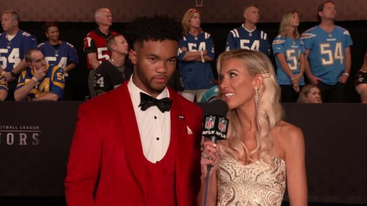 Kyler Murray reacts to winning OROY