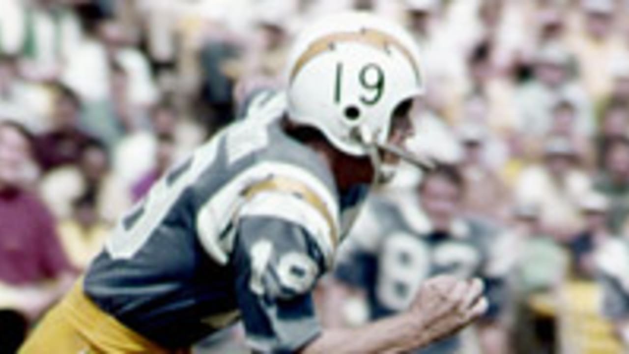 LANCE ALWORTH SAN DIEGO CHARGERS 1962-1970 (ARKANSAS) 