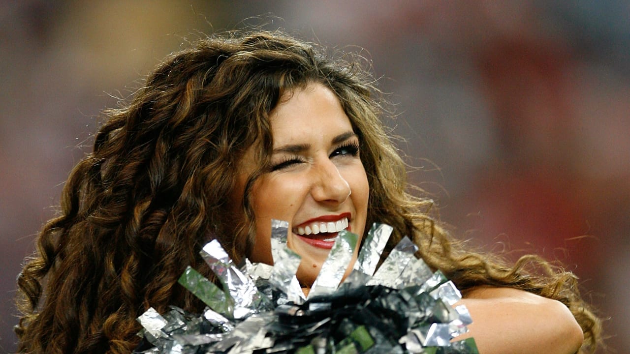 ATLANTA, GA - NOVEMBER 06: Falcons cheerleaders in their Salute To