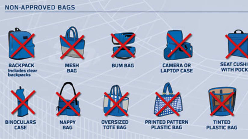 nfl stadium approved bags