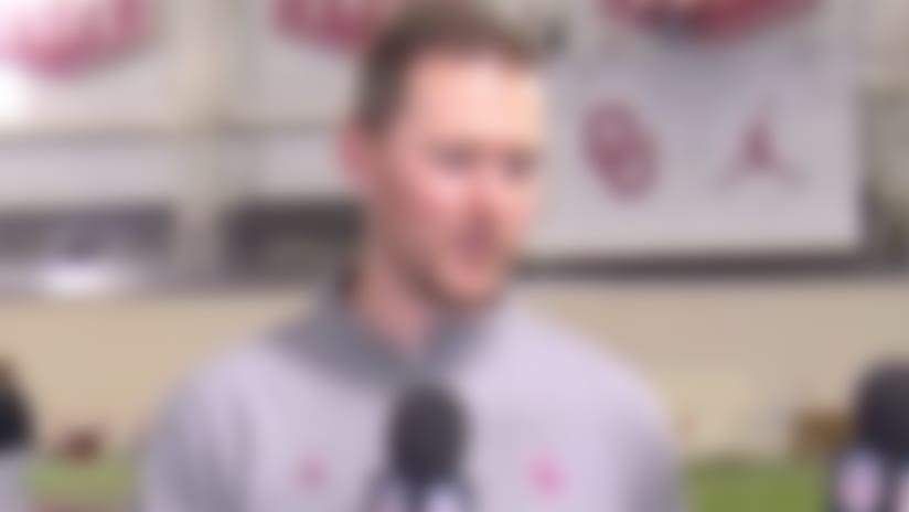 NFL Network's James Palmer and Lance Zierlein catch up with Oklahoma Sooners head coach Lincoln Riley to talk about the pro day workouts for his team's top NFL prospects.